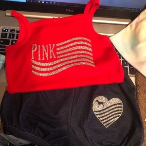 6 Custom PINK outfits size 24 months